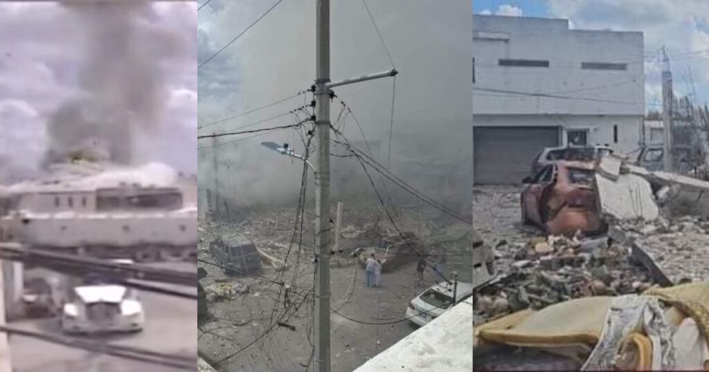 Explosión en Reynosa deja 2 muertos, 3 heridos y severos daños materiales