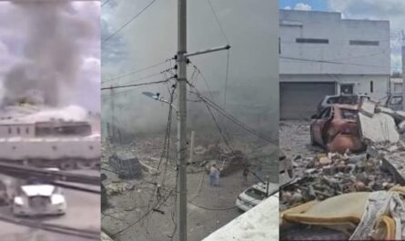 Explosión en Reynosa deja 2 muertos, 3 heridos y severos daños materiales