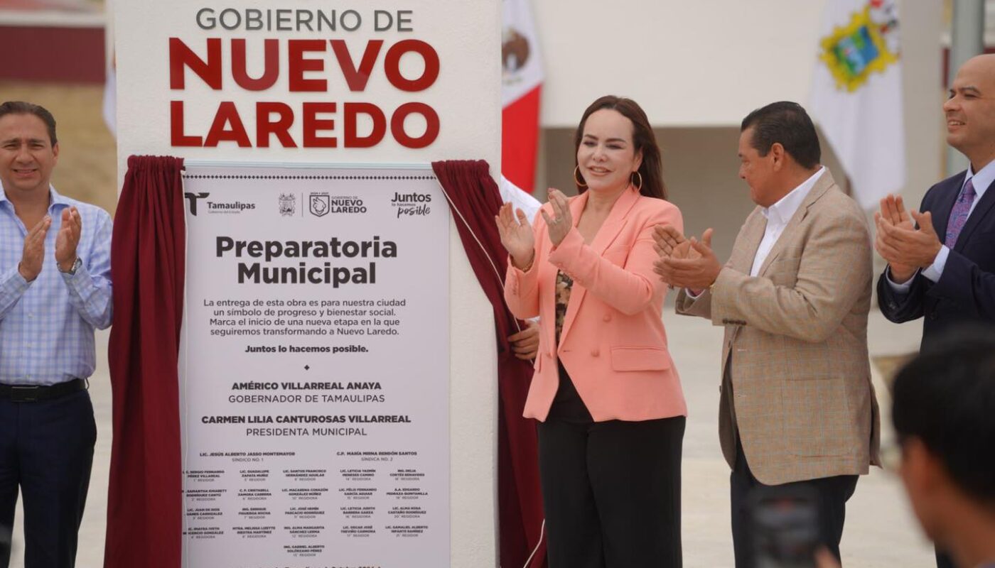 Construye Carmen Lilia primera escuela sustentable de Tamaulipas