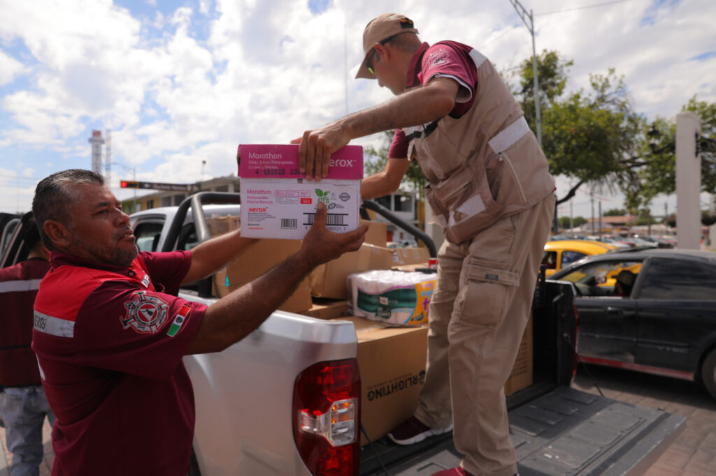 Enviará Nuevo Laredo más de 23 toneladas de ayuda para Guerrero