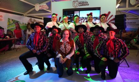 Inaugura alcaldesa Carmen Lilia Canturosas pabellón de Nuevo Laredo en Feria Tamaulipas 2024