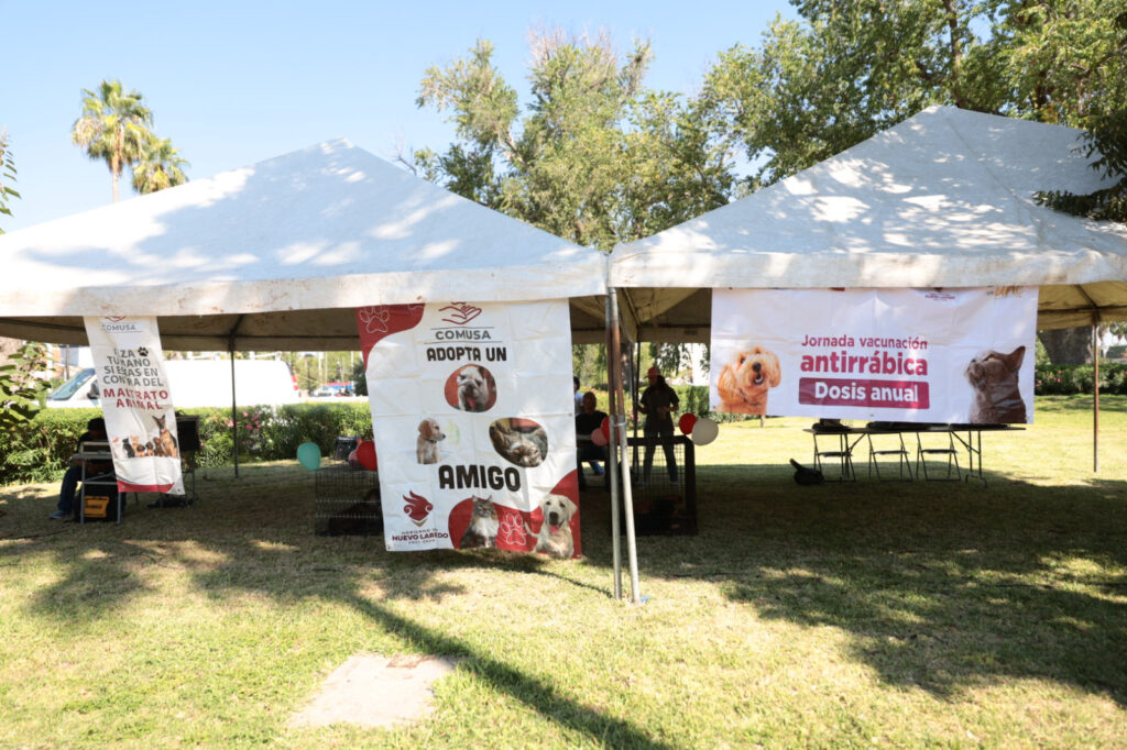 Gobierno de Nuevo Laredo realiza Feria de Adopción canina y felina