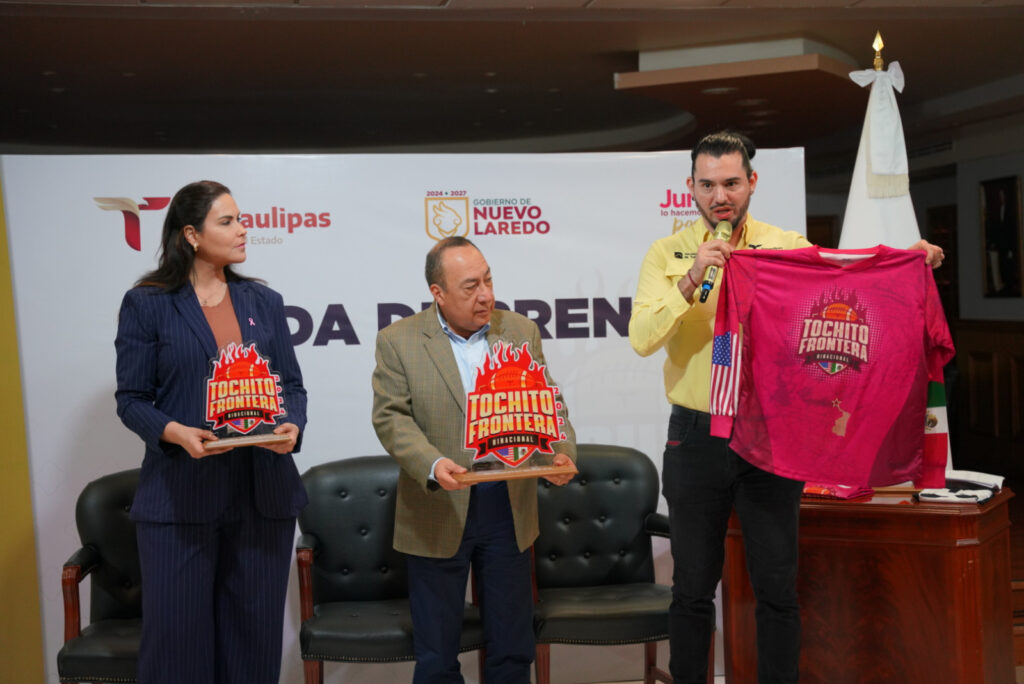 Selecciona Gobierno del Estado a Nuevo Laredo para sede del primer torneo “Tochito Frontera Binacional”