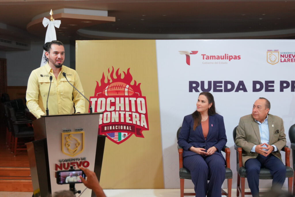 Selecciona Gobierno del Estado a Nuevo Laredo para sede del primer torneo “Tochito Frontera Binacional”