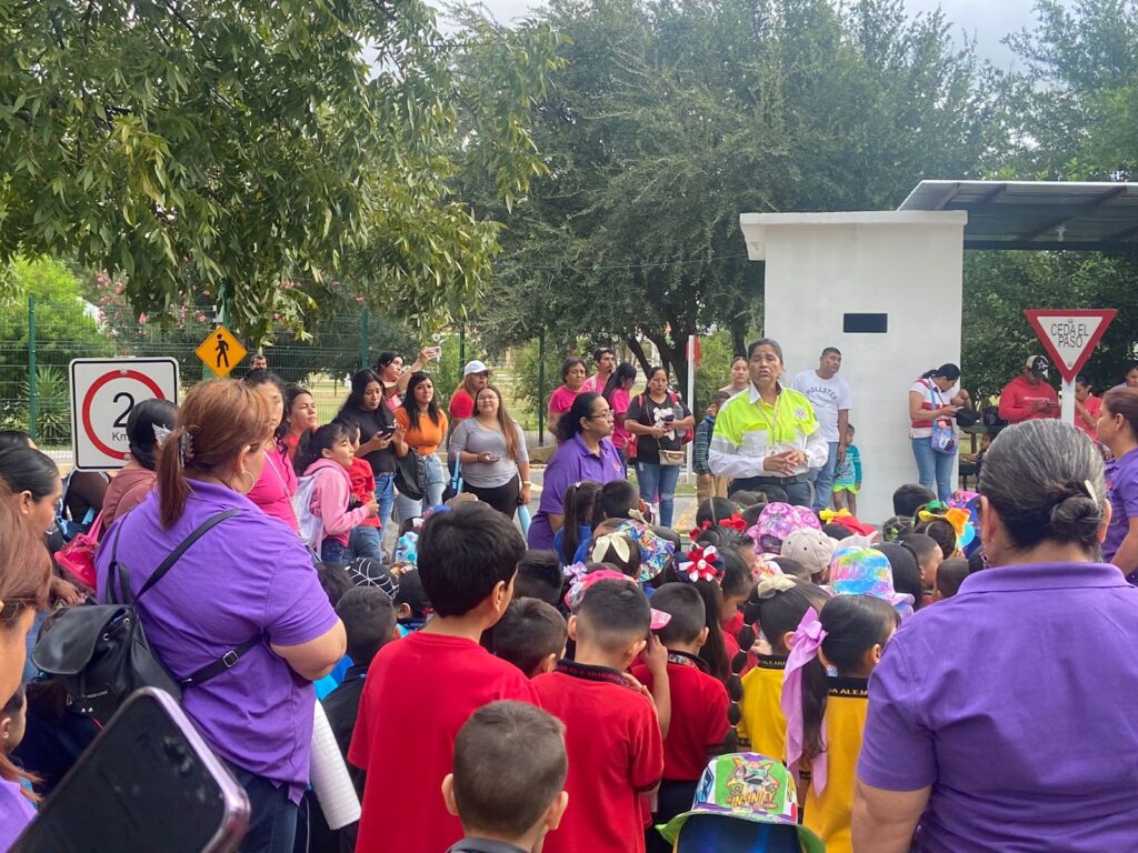 Escuelita Vial enseña seguridad vial a niños en Nuevo Laredo