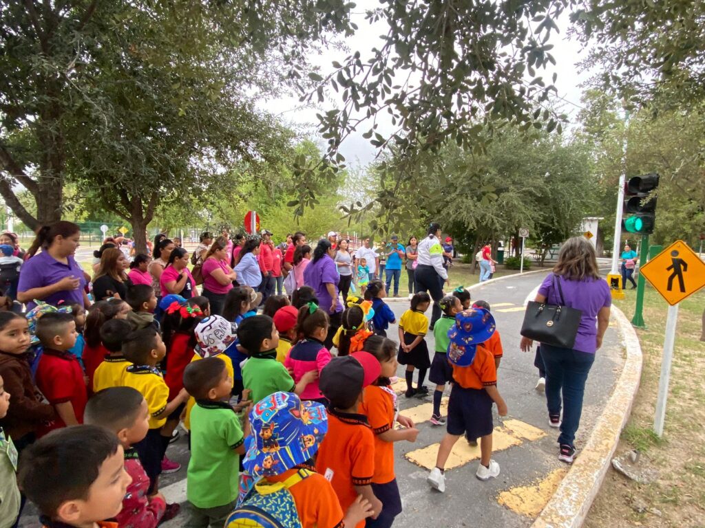 Escuelita Vial enseña seguridad vial a niños en Nuevo Laredo