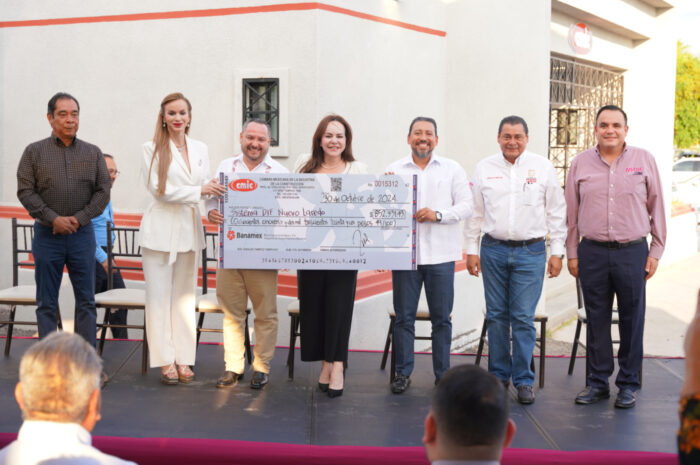 Dona CMIC Nuevo Laredo más de 800 mil pesos al Gobierno Municipal en beneficio del DIF