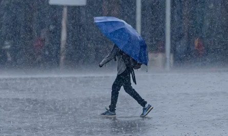 Fuertes lluvias y vientos intensos en Tamaulipas debido al Huracán Milton