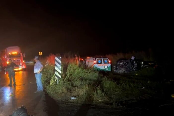 Identifican a víctimas de accidente en El Tomaseño; viajaban de Monterrey a Veracruz