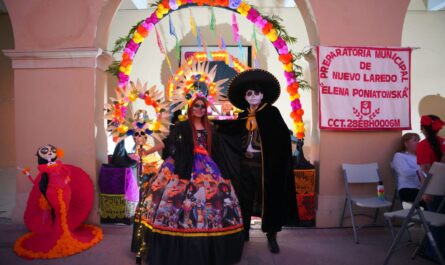 Celebra Gobierno de Nuevo Laredo Día de Muertos con Festival de la Catrina 2024