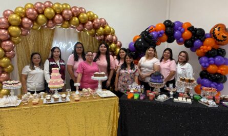 Exhibición de repostería y globoflexia en CEDIF Nuevo Laredo: Alumnas muestran su talento y progreso