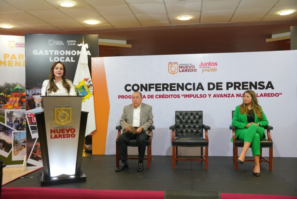 Anuncia alcaldesa Carmen Lilia Canturosas programas financieros para emprendedores y empresarios de Nuevo Laredo