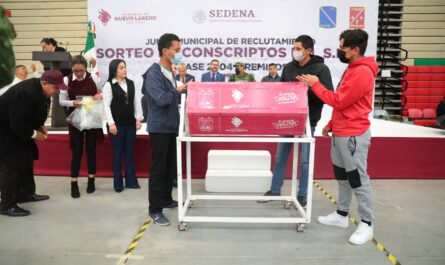 Será el 24 de noviembre sorteo para Servicio Militar en Nuevo Laredo de conscriptos clase 2006