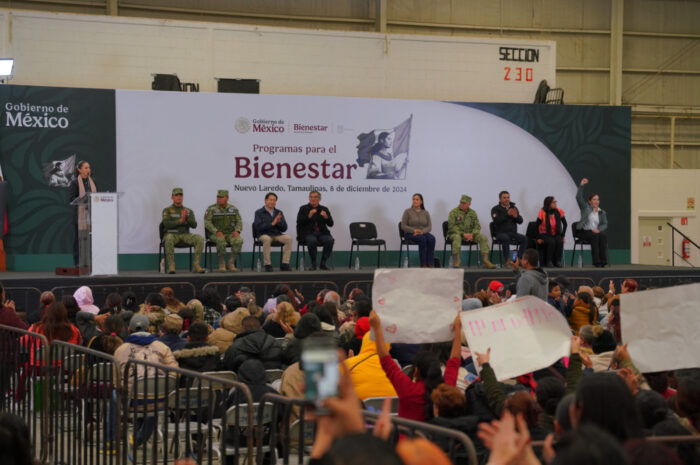 Ciudadanos celebran visita de Claudia Sheinbaum, destacan proyectos de beneficio para Nuevo Laredo