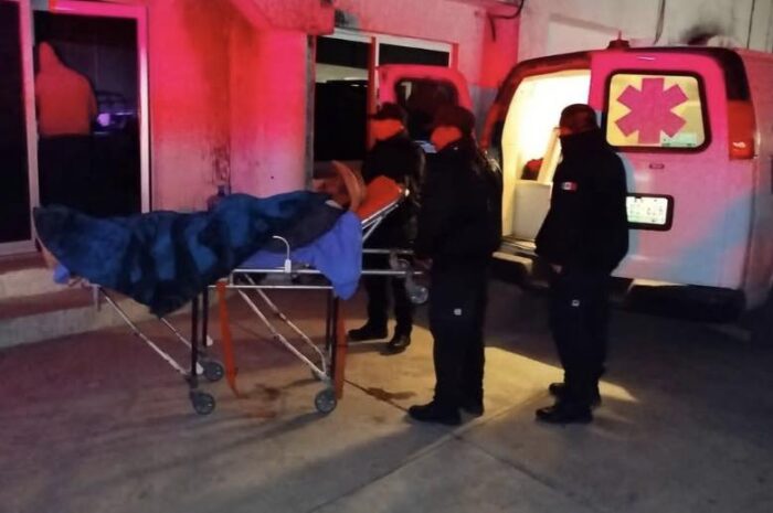 Guardia Estatal traslada a adulto mayor a albergue en Llera