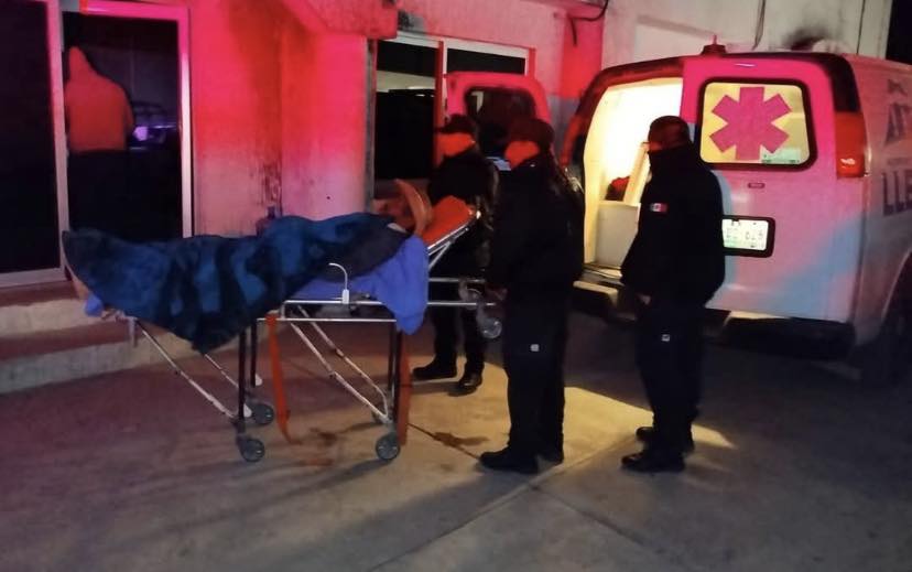 Guardia Estatal traslada a adulto mayor a albergue en Llera Guardia Estatal traslada a adulto mayor a albergue en Llera