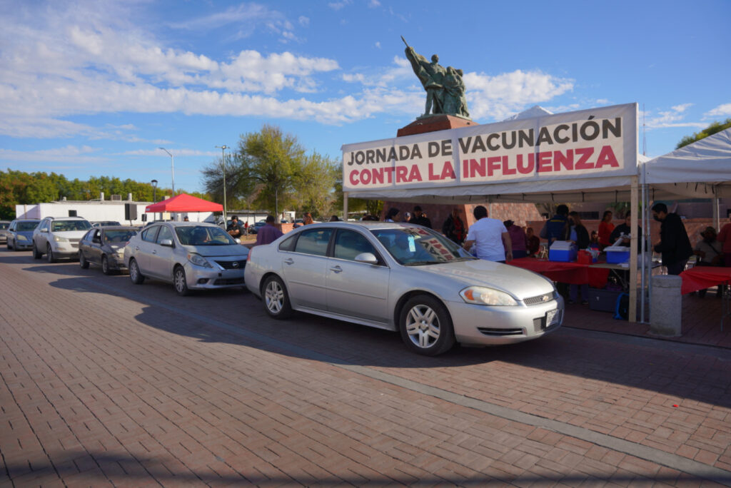 Gobierno de Nuevo Laredo pone en marcha jornada de vacunación Drive Thru