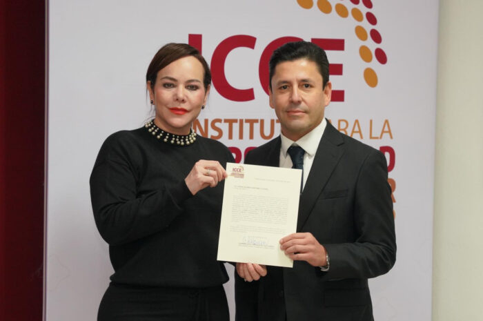 Impulsará ICCE ventajas competitivas de Nuevo Laredo; alcaldesa toma protesta a nuevo director