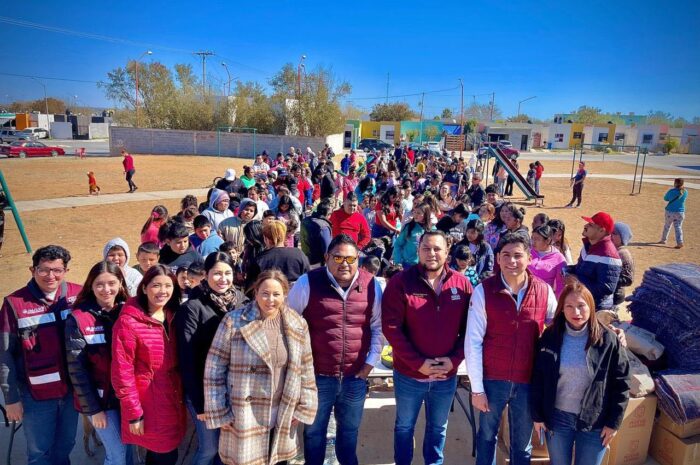 Lleva Gobierno de Nuevo Laredo Brigada de Atención y Convivencia a familias de la colonia Valles Dorado