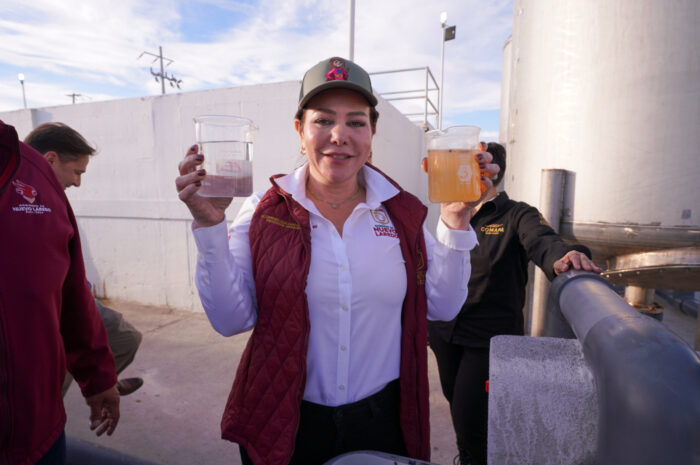 Rescata alcaldesa Carmen Lilia Canturosas planta tratadora Oradel; generará impacto positivo ambiental y social