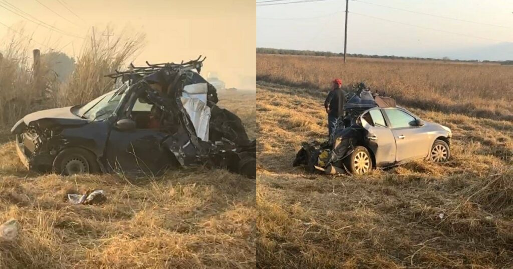 Humo por quema de pastizal provoca accidente fatal en la carretera Victoria-Monterrey Humo por quema de pastizal provoca accidente fatal en la carretera Victoria-Monterrey