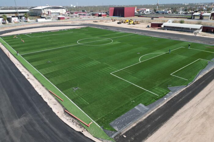 Nuevo Laredo: avanza transformación de Ciudad Deportiva en Centro De Alto Rendimiento