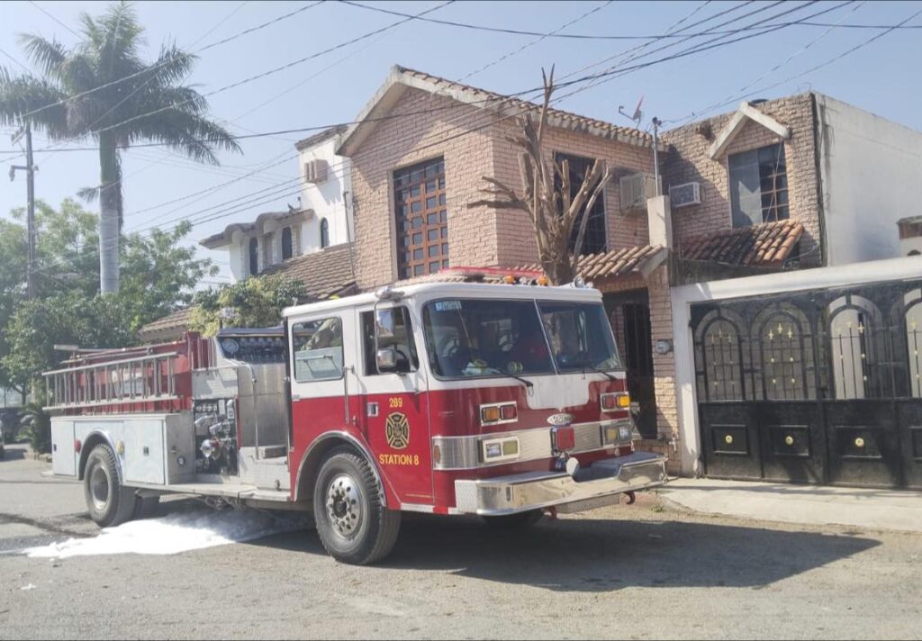Incendio en vivienda de Ciudad Victoria por plancha conectada