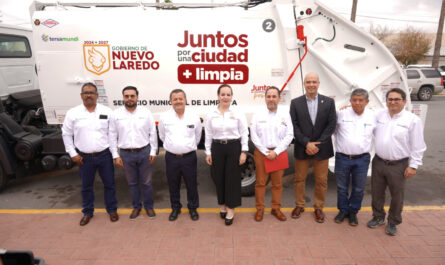 Fortalece alcaldesa Carmen Lilia Canturosas cuidado del medio ambiente e imagen urbana con nueva empresa de recolección de basura