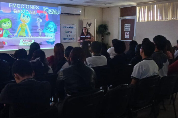 Intensifica IMPACTA pláticas y asesorías para prevenir adicciones entre los jóvenes de Nuevo Laredo