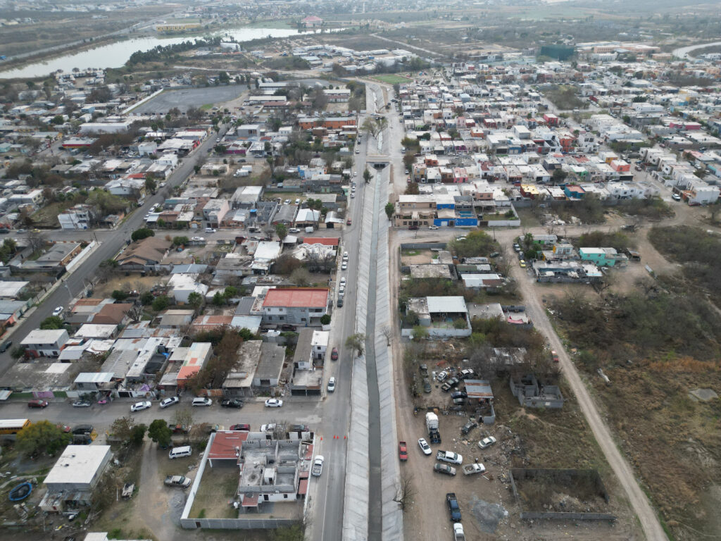 Entrega alcaldesa Carmen Lilia Canturosas Colector Pluvial Concordia