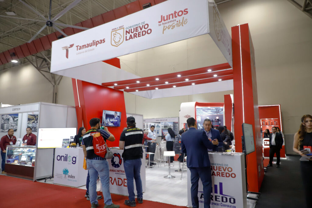 Nuevo Laredo destaca su potencial logístico y aduanero en Expo Manufactura 2025 Nuevo Laredo destaca su potencial logístico y aduanero en Expo Manufactura 2025