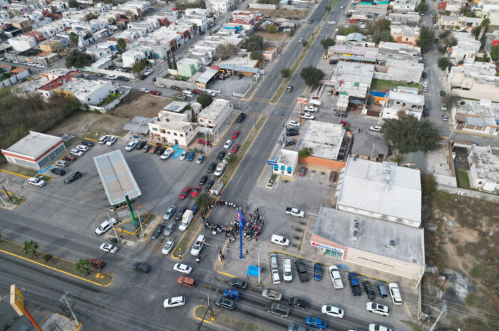 Mejora Gobierno de Nuevo Laredo infraestructura vial al sur de la ciudad con entrega de 6 obras