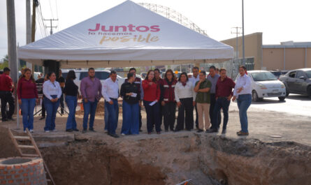 Avanza transformación de infraestructura hidráulica en Nuevo Laredo; supervisa alcaldesa Carmen Lilia Canturosas obras de drenaje