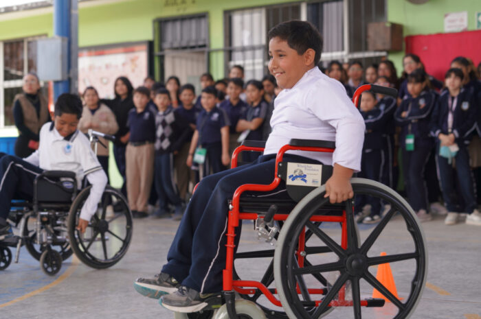Vinculación Social lleva actividades a escuelas primarias de Nuevo Laredo para crear conciencia sobre la discapacidad
