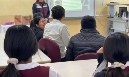 IMJUVE Nuevo Laredo promueve el respeto y la prevención del bullying en secundaria