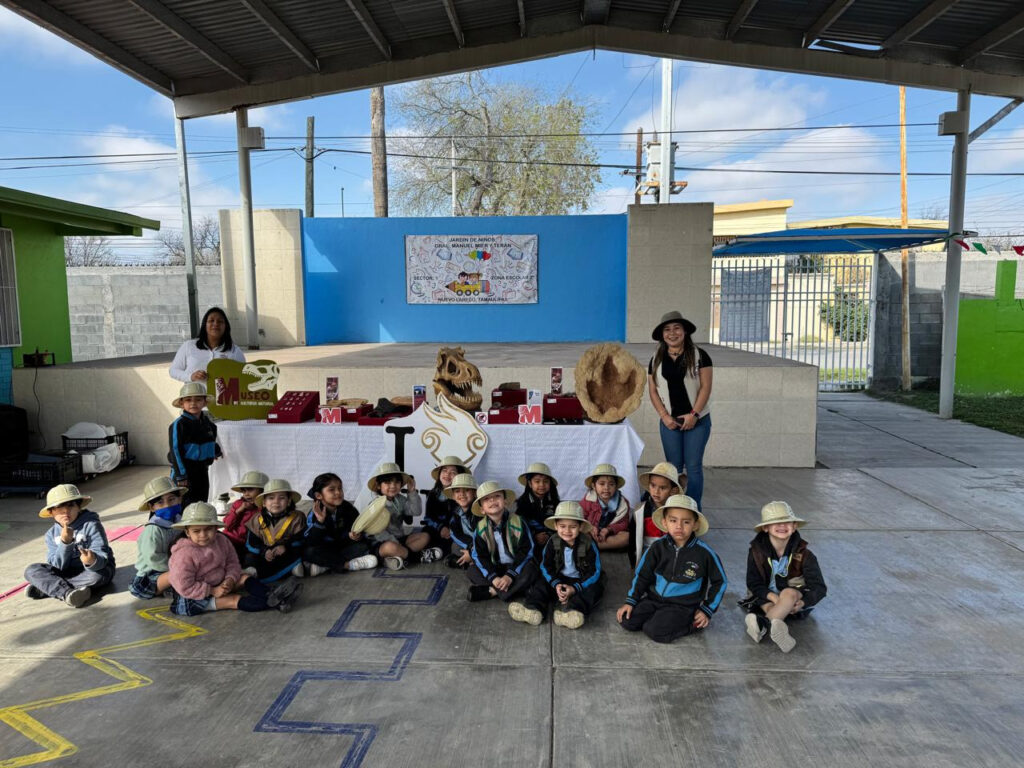 Más de 110 pequeños exploradores disfrutan de "Un Museo en tu Escuela”, en Nuevo Laredo