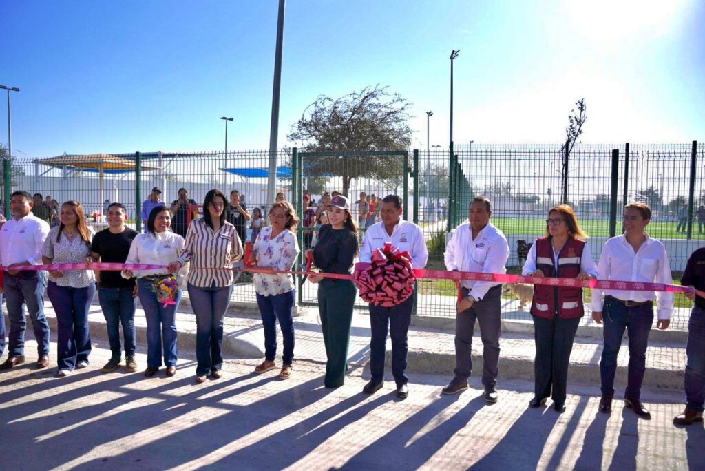 Entrega alcaldesa Carmen Lilia Canturosas obras de rehabilitación de espacios públicos al poniente de la ciudad Entrega alcaldesa Carmen Lilia Canturosas obras de rehabilitación de espacios públicos al poniente de la ciudad