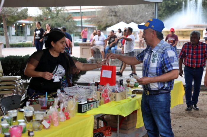La Plaza Primero de Mayo en Nuevo Laredo se llena de vida con el Bazar Primavera