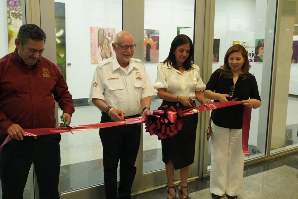Inauguran exposición artística en Nuevo Laredo en honor al Día Internacional de la Mujer