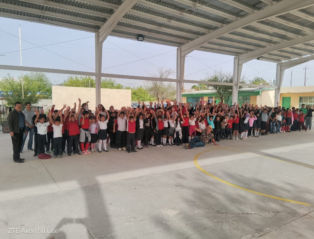 Lleva Dirección de Arte y Cultura de Nuevo Laredo “Cuentos para Sanar” a la escuela primaria Ignacio Ramírez