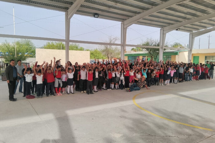 Lleva Dirección de Arte y Cultura de Nuevo Laredo “Cuentos para Sanar” a la escuela primaria Ignacio Ramírez