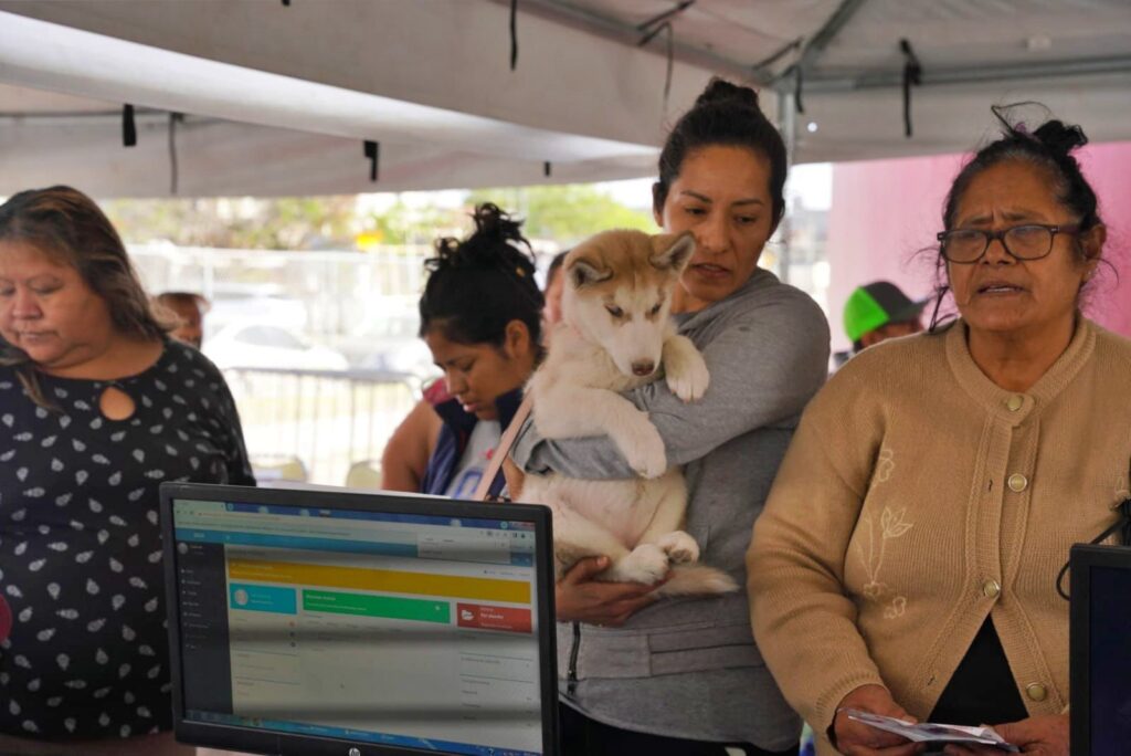 Con un firme compromiso de consolidar un gobierno cercano al ciudadano y de puertas abiertas, la alcaldesa Carmen Lilia Canturosas Villarreal puso en marcha el programa “Presidencia Cerquita de Ti”, a través del cual atendió de manera personal las peticiones y necesidades de los ciudadanos de Nuevo Laredo.

El arranque tuvo lugar en la colonia Nueva Era, donde durante más de cinco horas, todo el aparato gubernamental municipal estuvo al servicio de la comunidad.

Se instalaron carpas para cada una de las secretarías que conforman la estructura de la presidencia municipal, las cuales fueron atendidas por los funcionarios, quienes apoyaron a vecinos del sector y de colonias aledañas para realizar más de 120 trámites y servicios de forma ágil y gratuita.
<blockquote>“Vamos a estar más cerca de la gente, escuchando de viva voz sus sentimientos, sus peticiones y necesidades y, en la medida de nuestras posibilidades como gobierno municipal, comprometernos a seguir trabajando, dando lo mejor de cada uno de nosotros”, destacó la presidenta municipal.</blockquote>

Desde temprana hora, decenas de familias acudieron para acceder a la atención médica, dental, vacunación, asesoría legal, orientación psicológica y veterinaria para mascotas, entre otros servicios. Además, se entregaron apoyos alimentarios, lo que representó una ayuda directa para muchas personas.

La alcaldesa encabezó audiencias públicas con los vecinos del sector, escuchando de primera mano sus inquietudes y dando solución inmediata a diversas peticiones. Esta dinámica permitió resolver trámites al instante como consulta y pago del impuesto predial, pago y convenios de COMAPA, permisos de comercio informal, inscripciones para talleres de arte y cultura, entre otros.

De igual forma, el Sistema DIF ofreció servicios médicos gratuitos que incluían consultas médicas, dentales y ginecológicas, así como atención psicológica y asesoría en el área jurídica, además de registro para campañas de aparatos auditivos, operación de cataratas, prótesis dentales y más.

Por su parte, la Dirección de Bienestar Animal brindó atención veterinaria a perros y gatos, así como vacunación, mientras que la Coordinación General de Gestión Ambiental ofreció asesorías y pláticas sobre forestación, recolección de residuos peligrosos y orientación sobre diversos trámites.

Durante las audiencias, la presidenta municipal estuvo acompañada por gran parte del cabildo, síndicos y regidores, así como por los secretarios de Bienestar Social, Educación, Cultura y Deporte, Obras Públicas, Servicios Públicos Primarios, Administración, Tesorería y Finanzas, Contraloría y los diferentes Institutos Municipales.

El ambiente estuvo marcado por la calidez y la participación activa de la comunidad, que reconoció la voluntad de la administración municipal para llevar los servicios directamente a las colonias, eliminando burocracia y brindando soluciones efectivas.

Canturosas Villarreal, síndicos, regidores y funcionarios municipales hicieron entrega de apoyos alimentarios a los presentes como parte de su compromiso con las familias vulnerables para garantizar que cuenten con alimento en sus hogares.

El programa “Presidencia Cerquita de Ti” continuará recorriendo diferentes sectores de la ciudad, consolidando la visión de un gobierno que trabaja en territorio, de la mano con la ciudadanía.