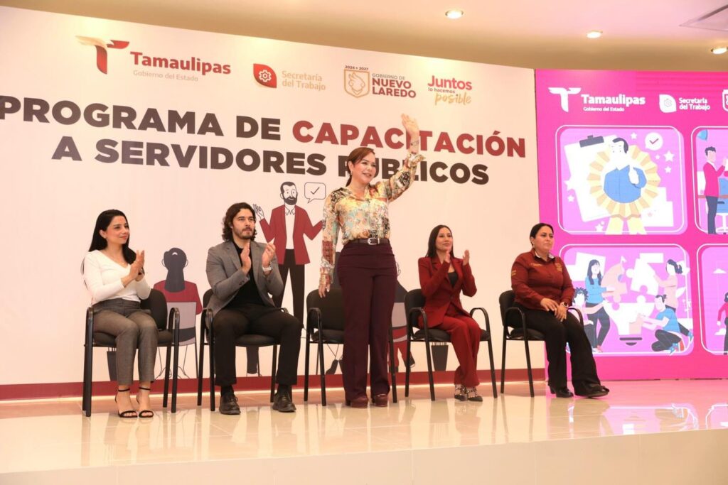 Secretaría del Trabajo capacita a trabajadores municipales de Nuevo Laredo