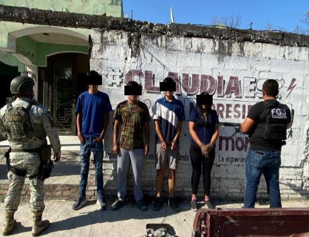 Capturan a siete presuntos narcomenudistas en El Mante