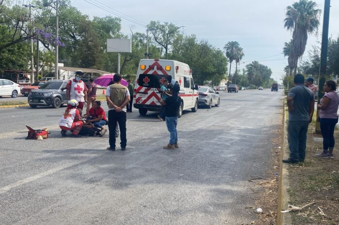 Adulto mayor es atropellado en Ciudad Victoria; conductor huye