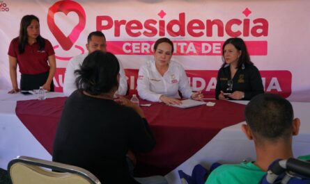 ‘Presidencia Cerquita de Ti’ llega a la colonia Palmares con servicios y trámites gratuitos