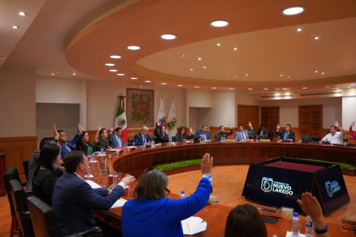 Aprueba Cabildo de Nuevo Laredo paquete de obras públicas de infraestructura vial, educativa y urbana