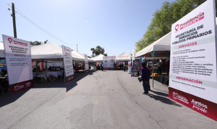 "Presidencia Cerquita de Ti" llega este jueves a Villas de San Miguel en Nuevo Laredo