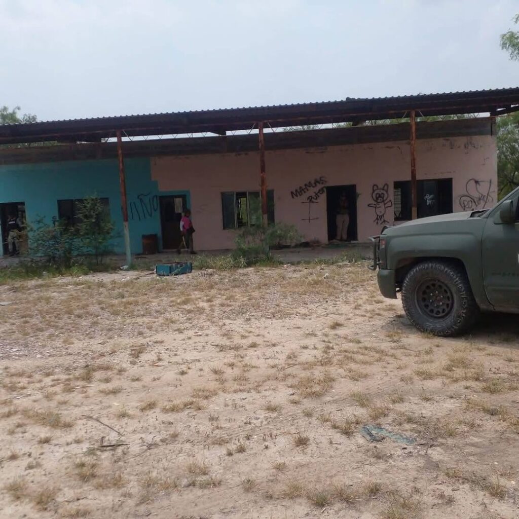 Hallan restos óseos calcinados durante operativo en Camargo