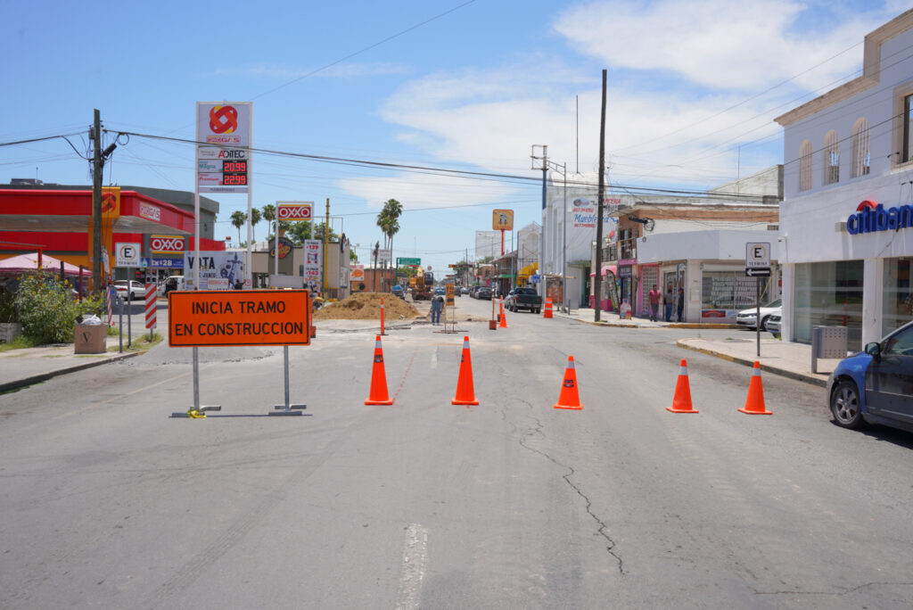 Inician trabajos de modernización de la Avenida Reforma y Avenida Guerrero en Nuevo Laredo